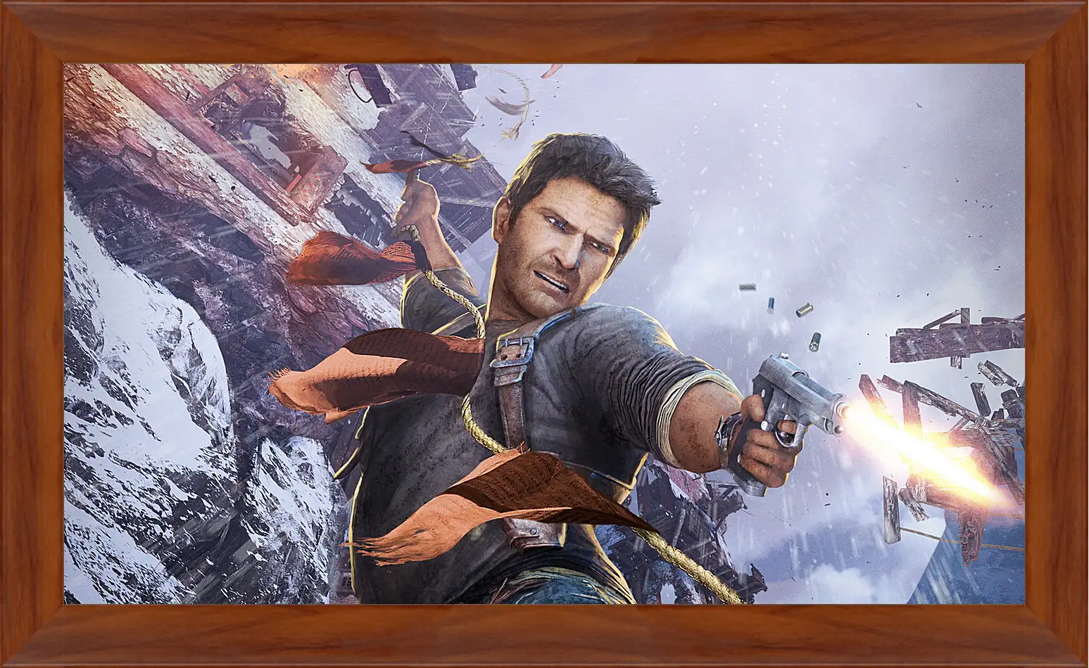 Картина в раме - uncharted 2, among thieves, nathan drake