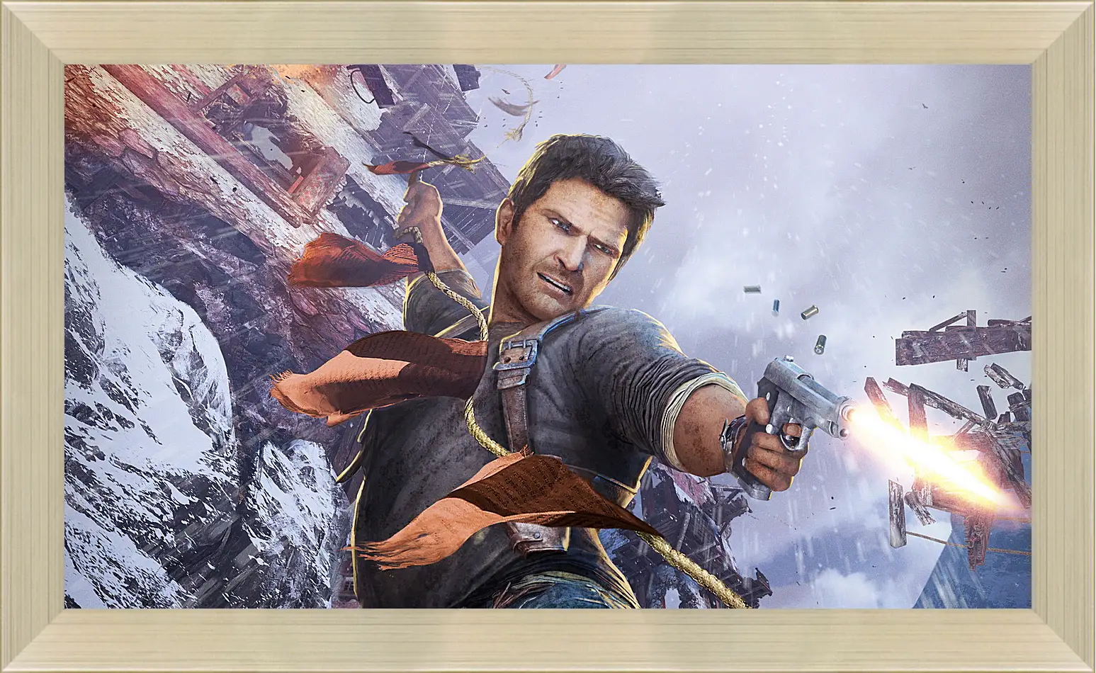 Картина в раме - uncharted 2, among thieves, nathan drake