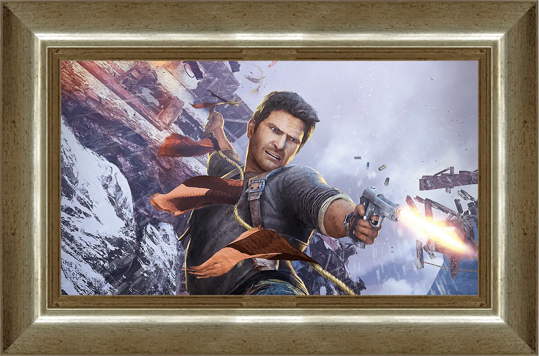 Картина в раме - uncharted 2, among thieves, nathan drake