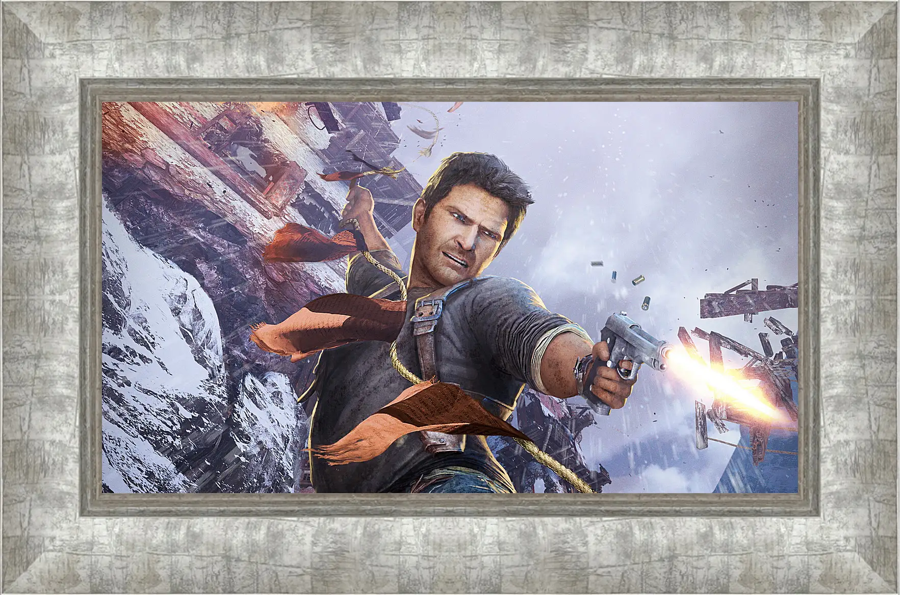 Картина в раме - uncharted 2, among thieves, nathan drake