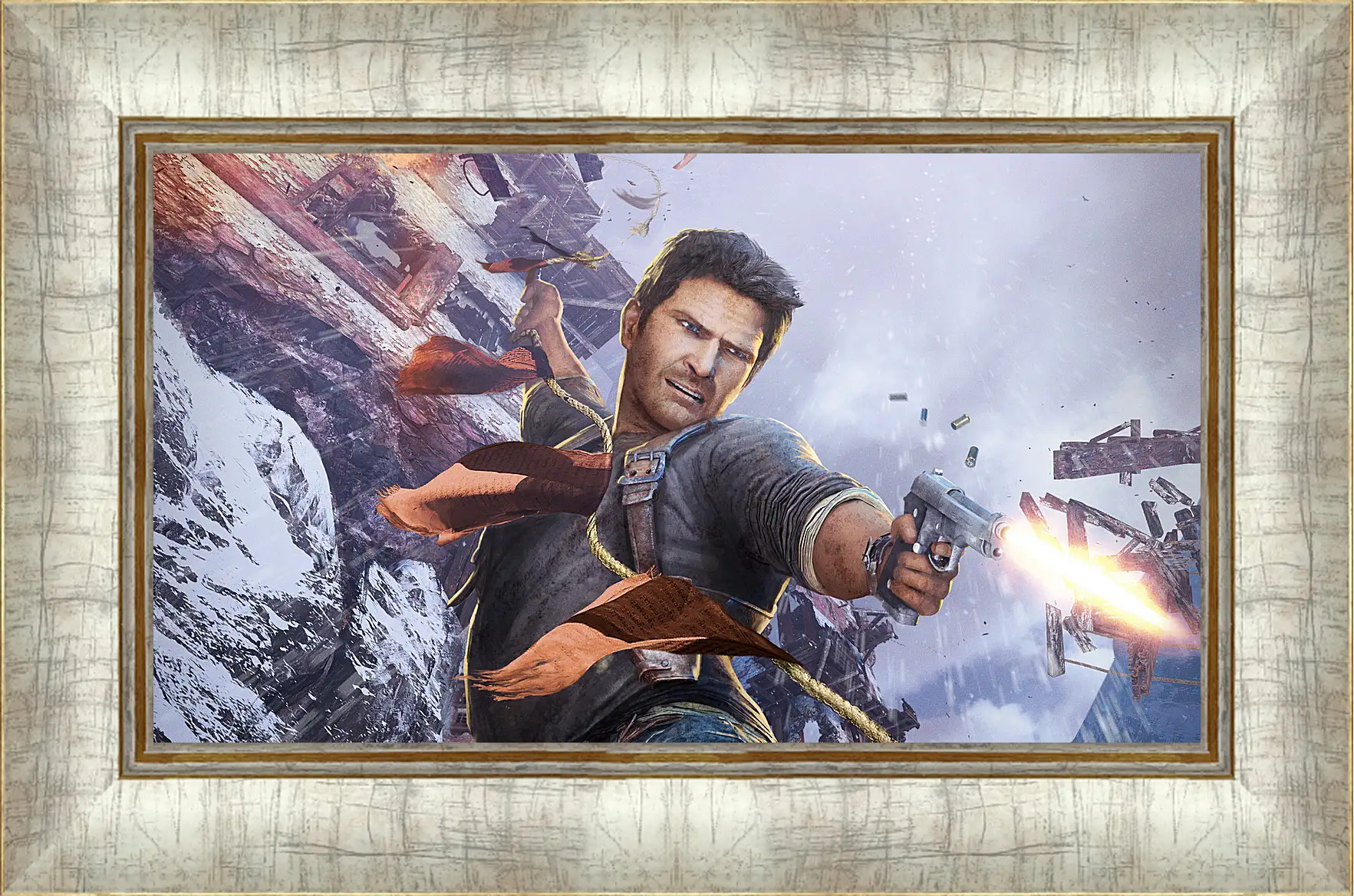 Картина в раме - uncharted 2, among thieves, nathan drake