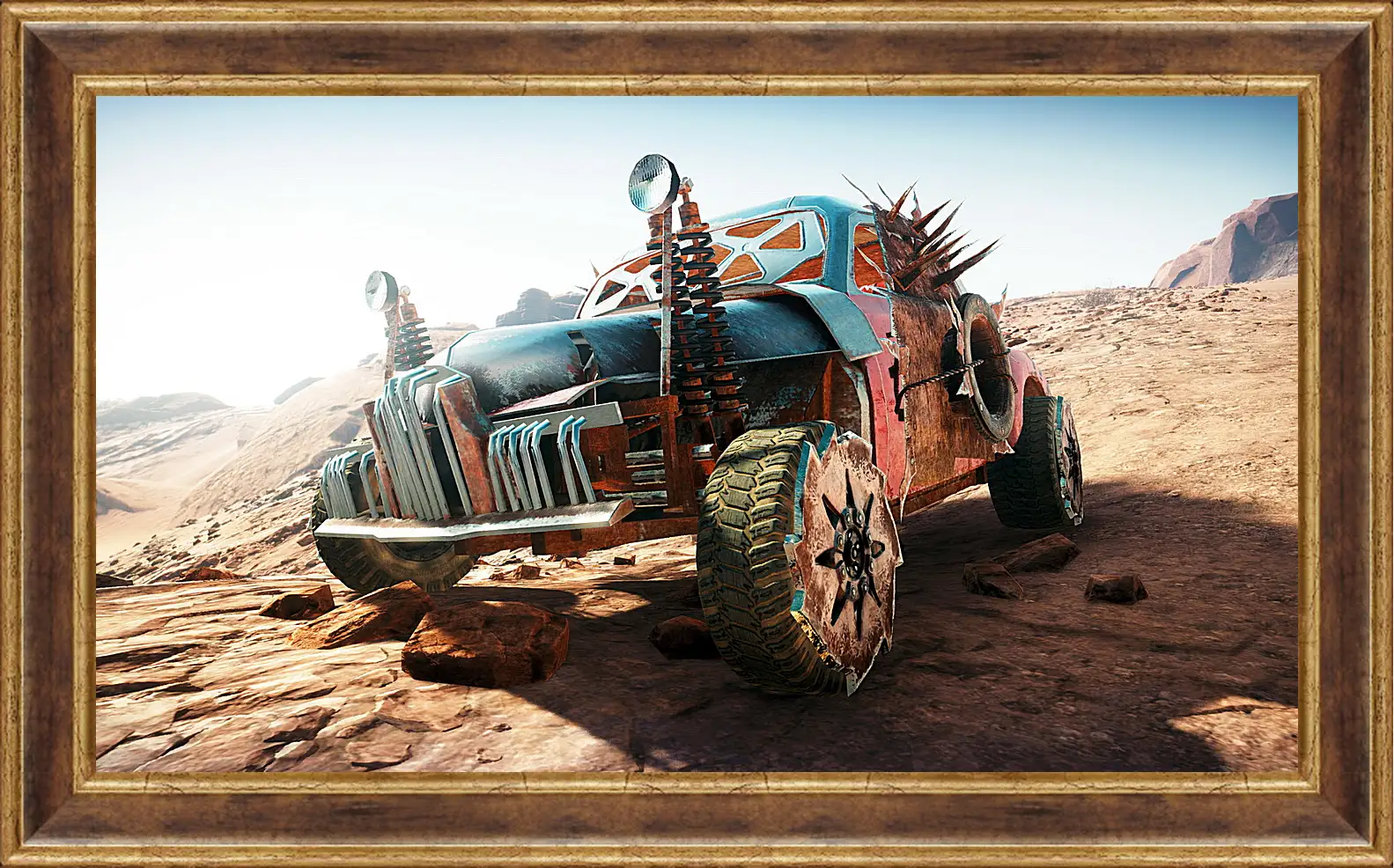 Картина в раме - mad max, fury road, game
