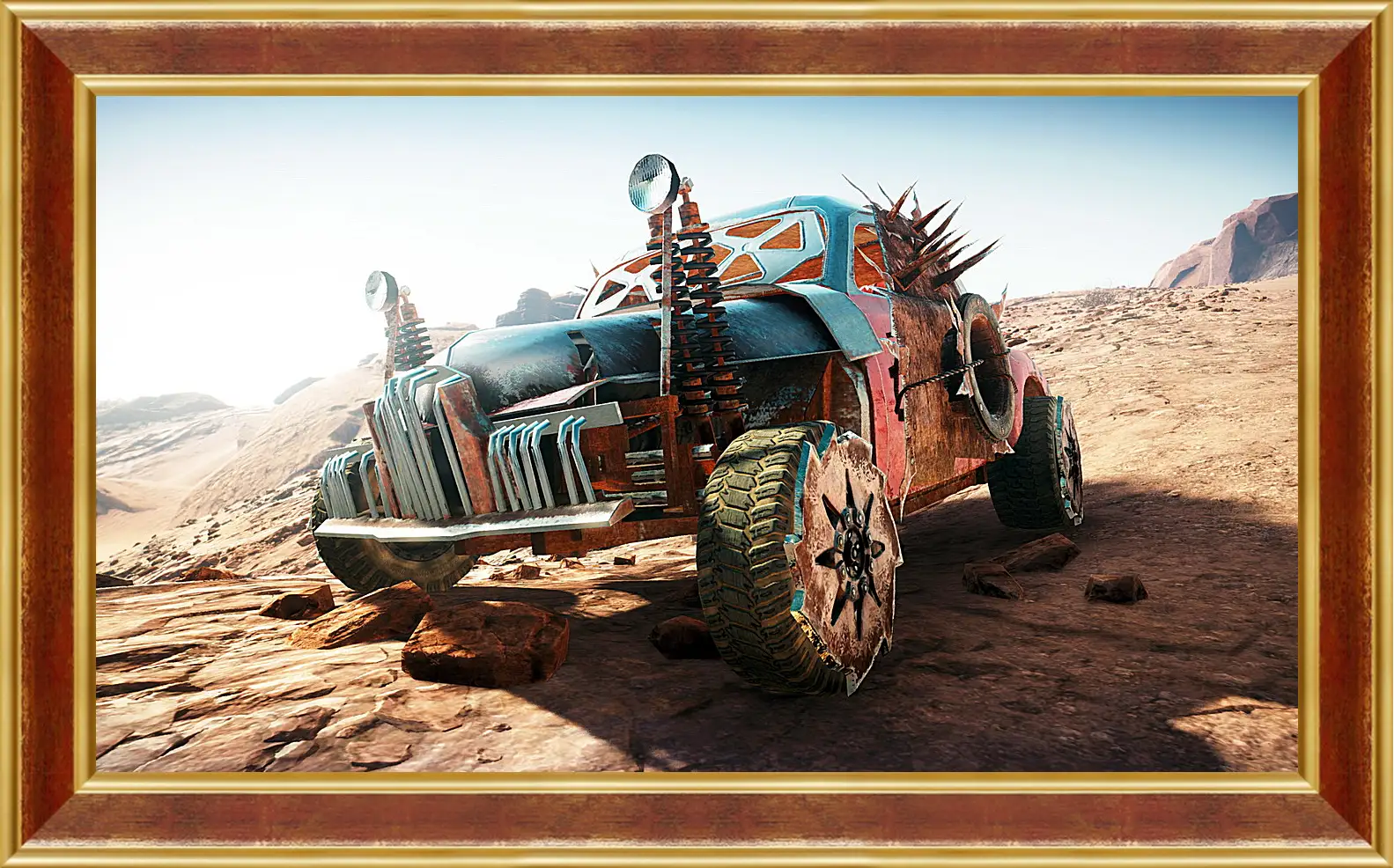 Картина в раме - mad max, fury road, game
