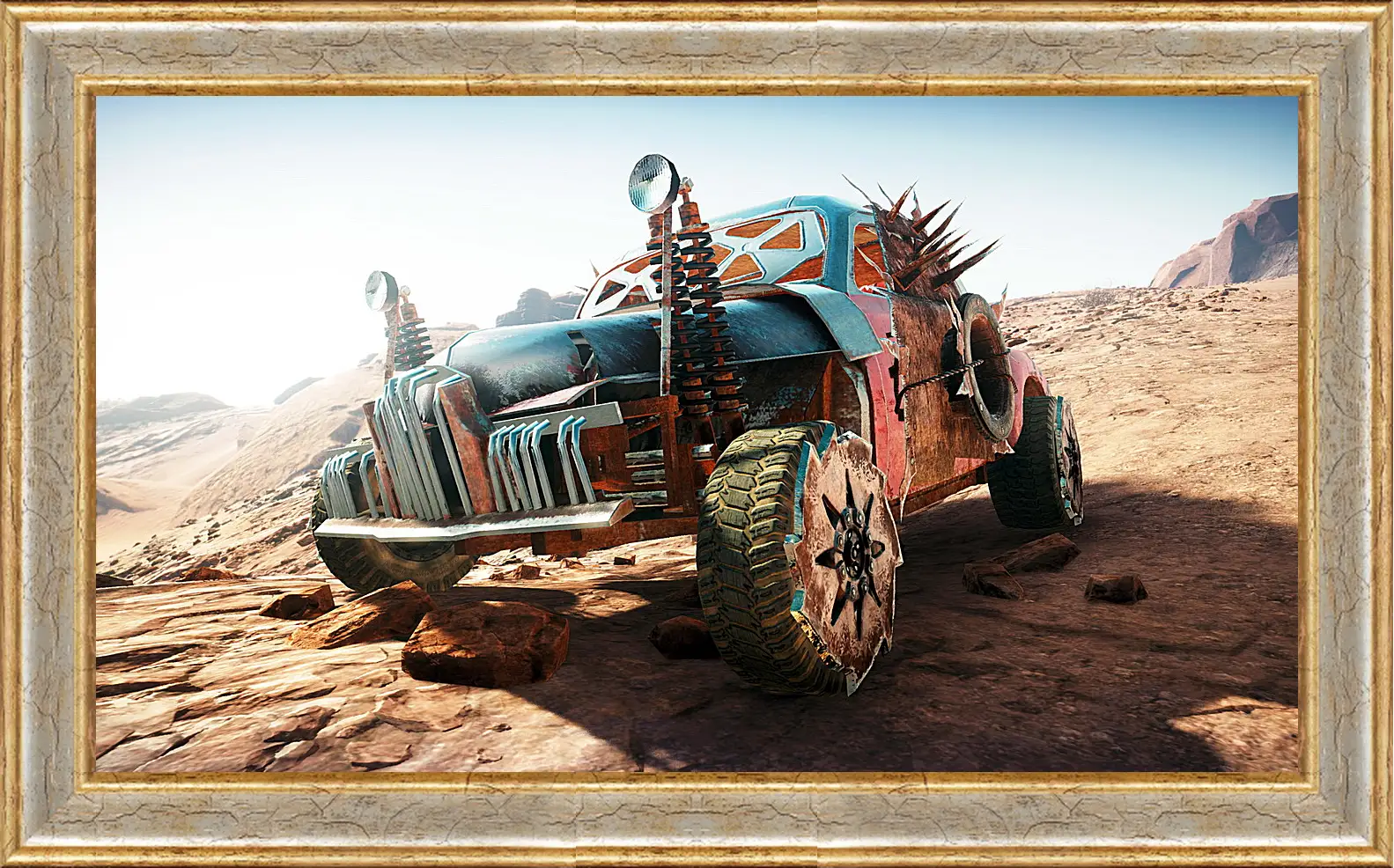 Картина в раме - mad max, fury road, game
