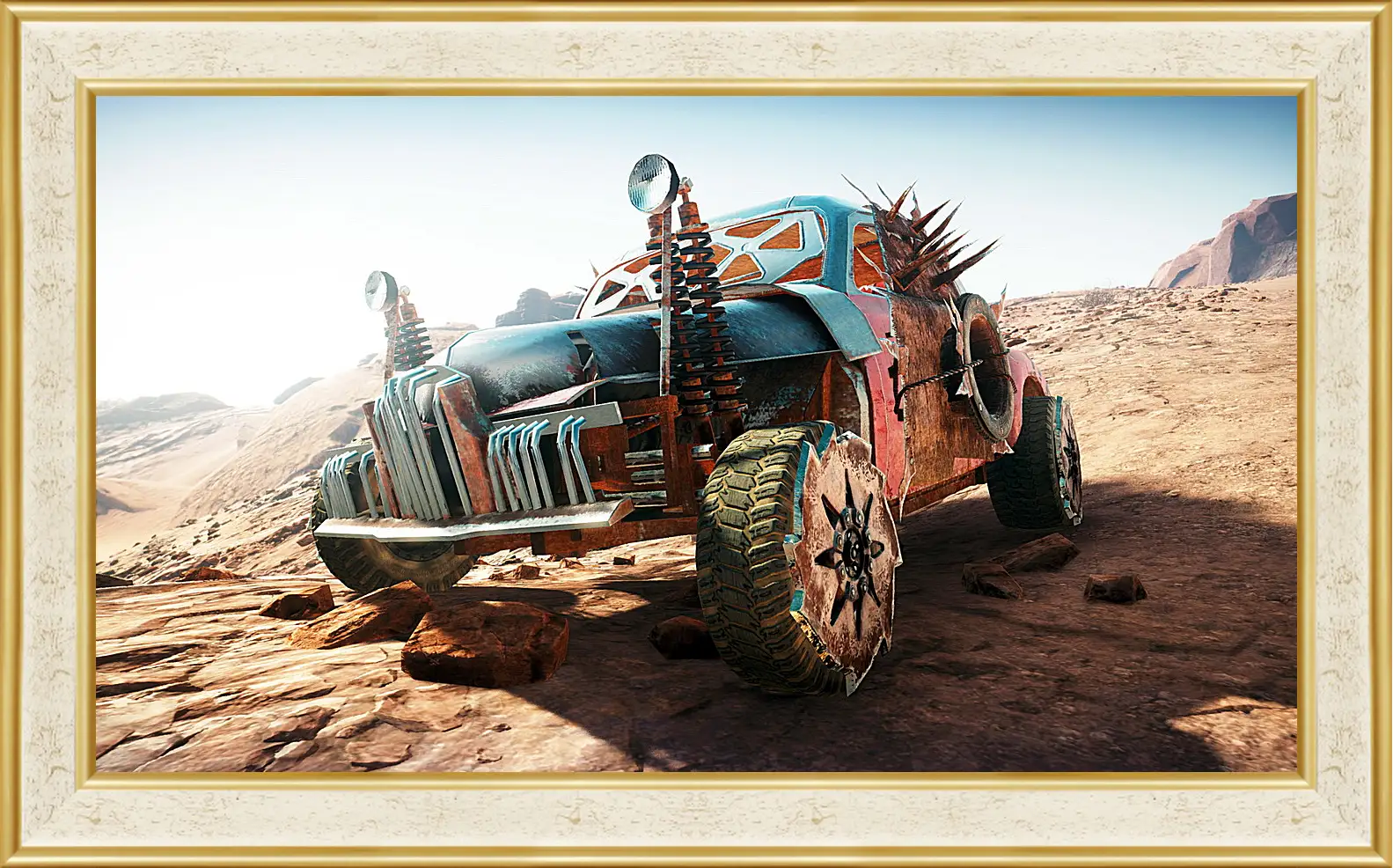 Картина в раме - mad max, fury road, game
