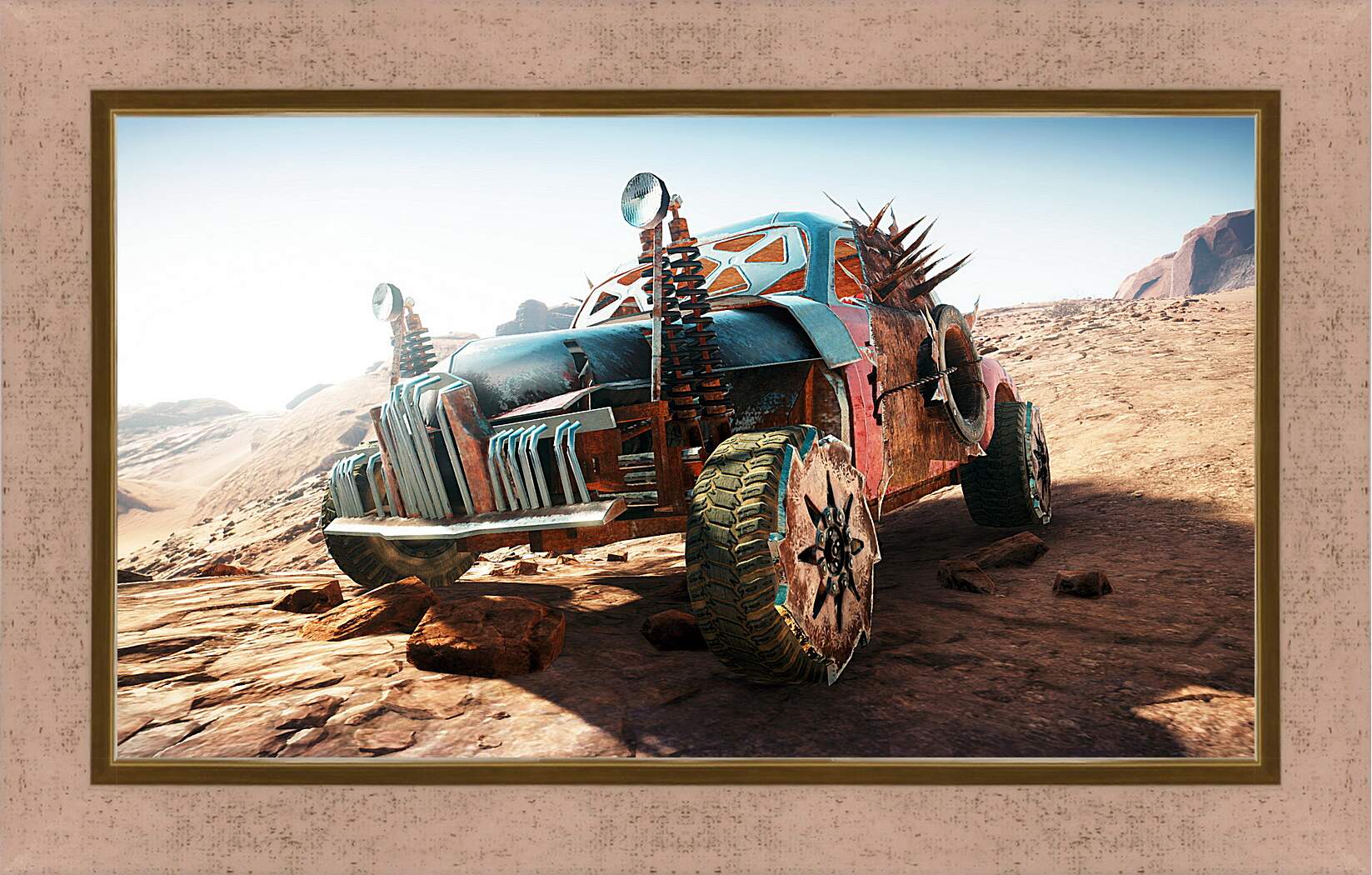 Картина в раме - mad max, fury road, game
