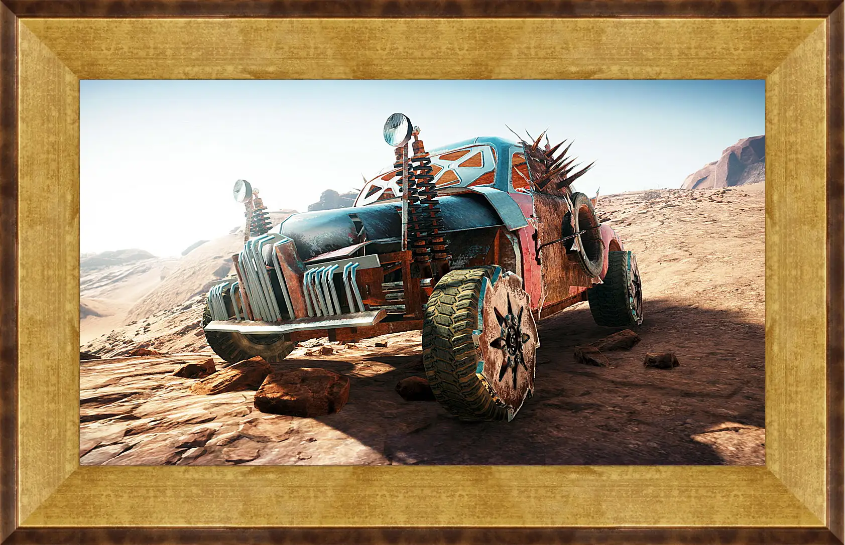 Картина в раме - mad max, fury road, game
