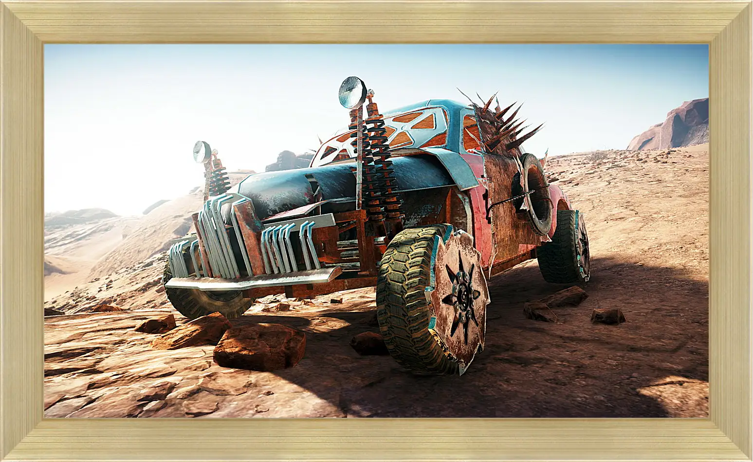 Картина в раме - mad max, fury road, game
