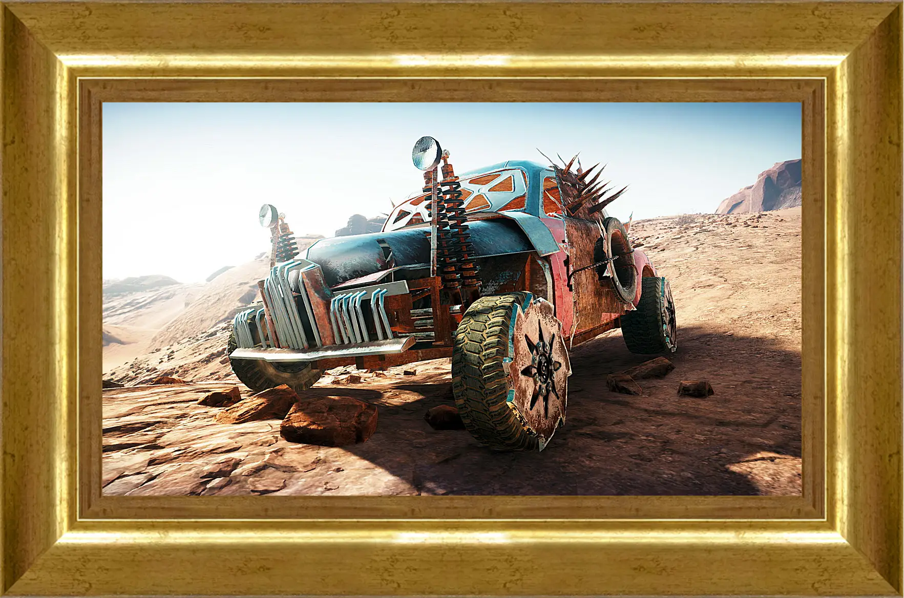 Картина в раме - mad max, fury road, game
