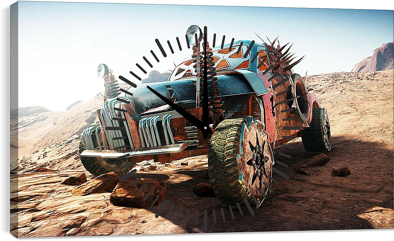 Часы картина - mad max, fury road, game
