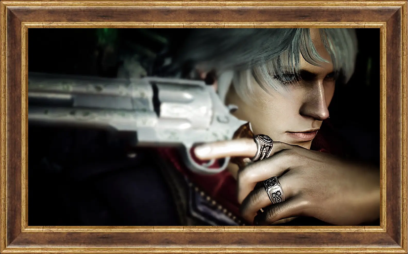 Картина в раме - devil may cry 4, nero, art
