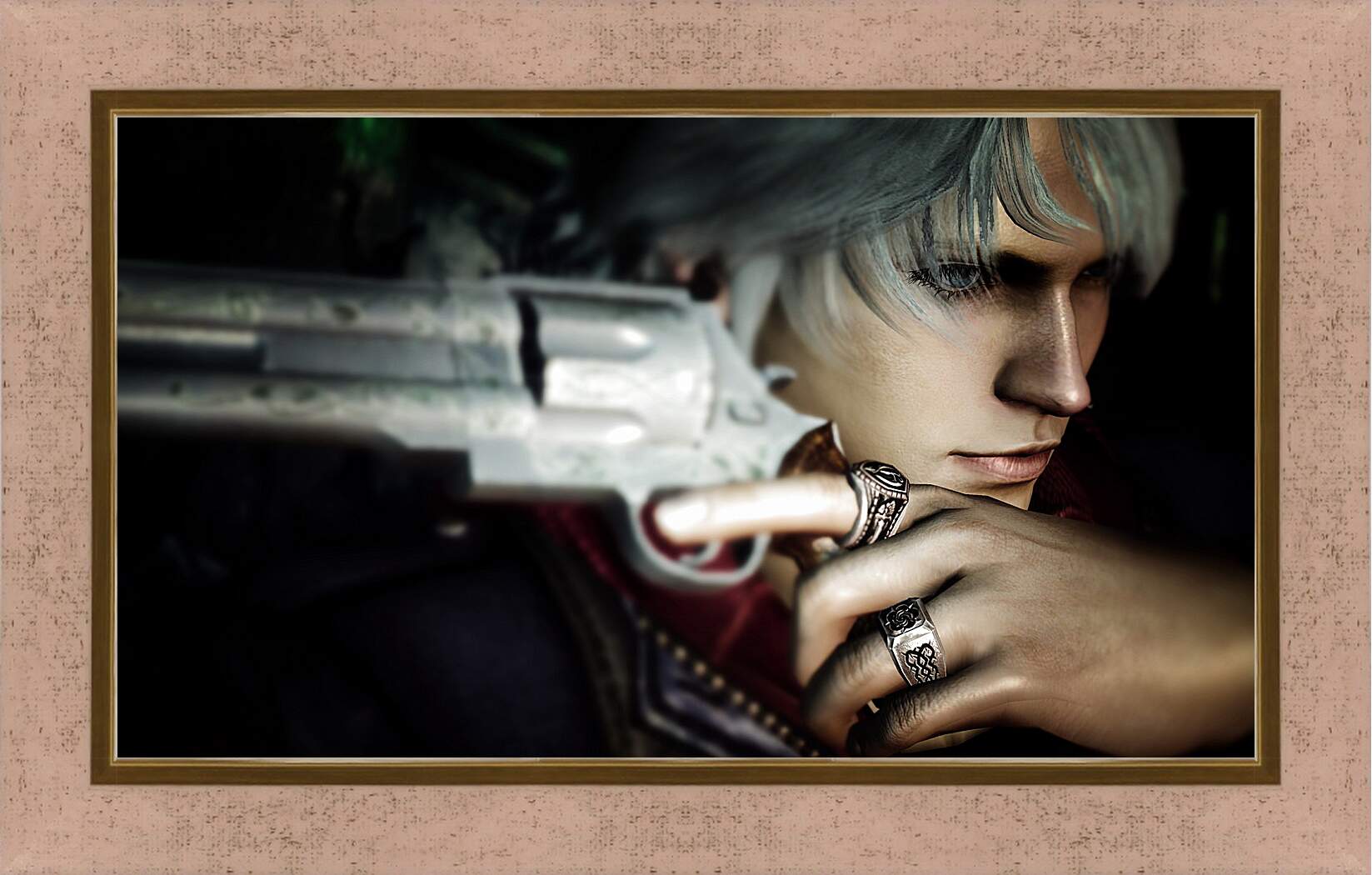 Картина в раме - devil may cry 4, nero, art
