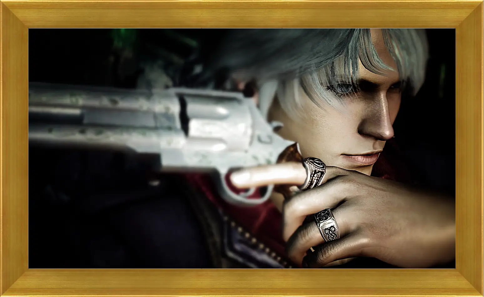 Картина в раме - devil may cry 4, nero, art
