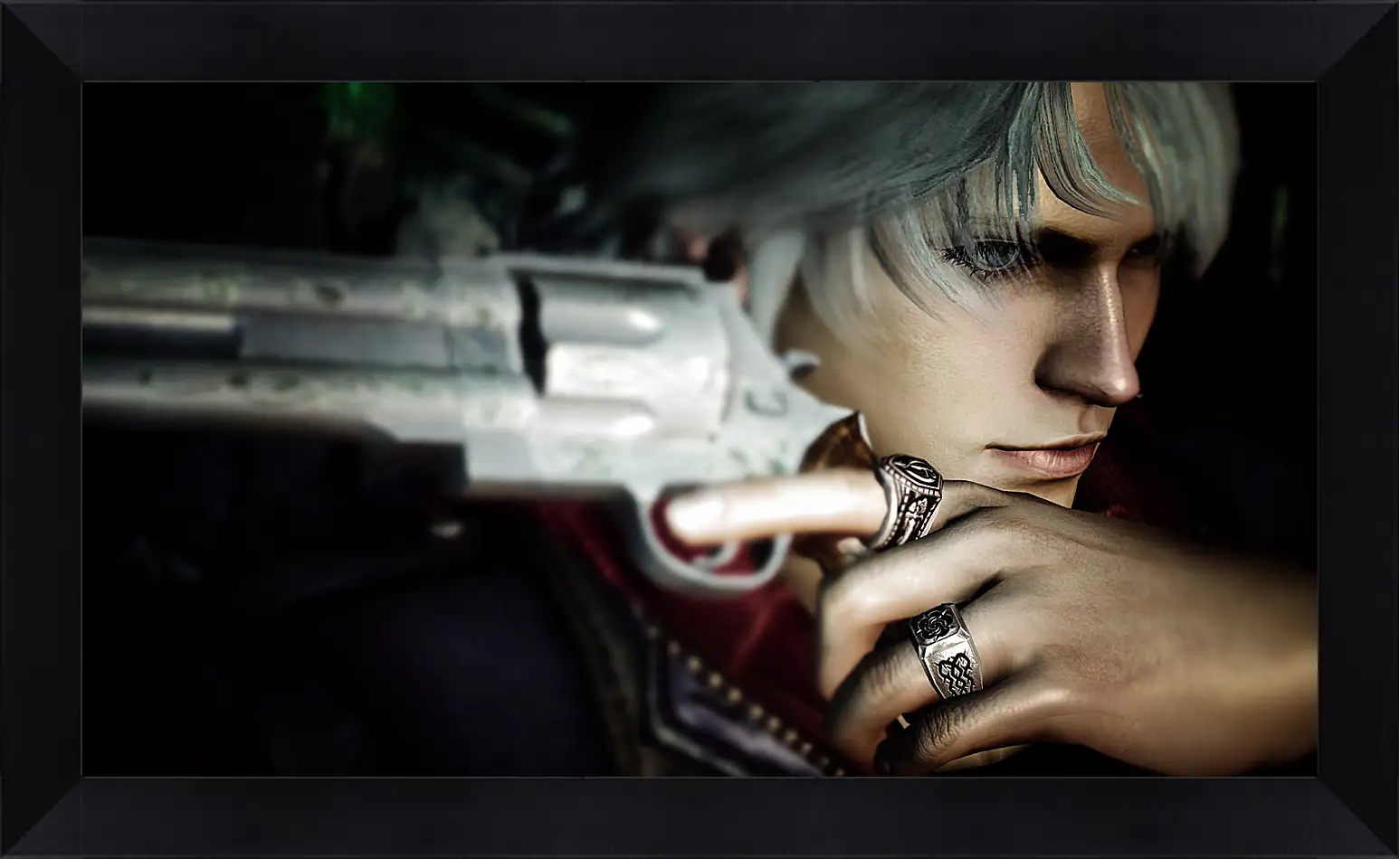 Картина в раме - devil may cry 4, nero, art
