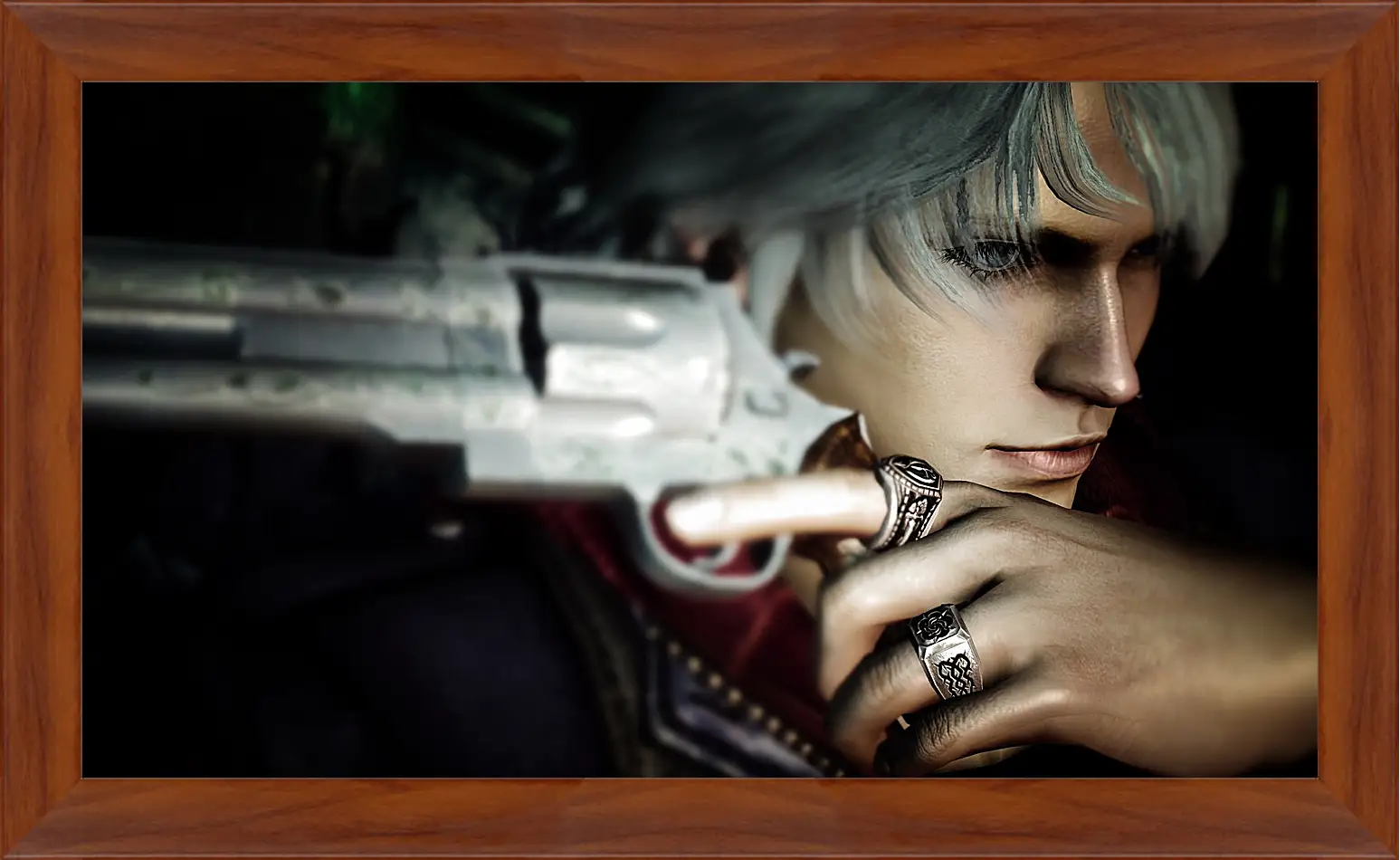 Картина в раме - devil may cry 4, nero, art
