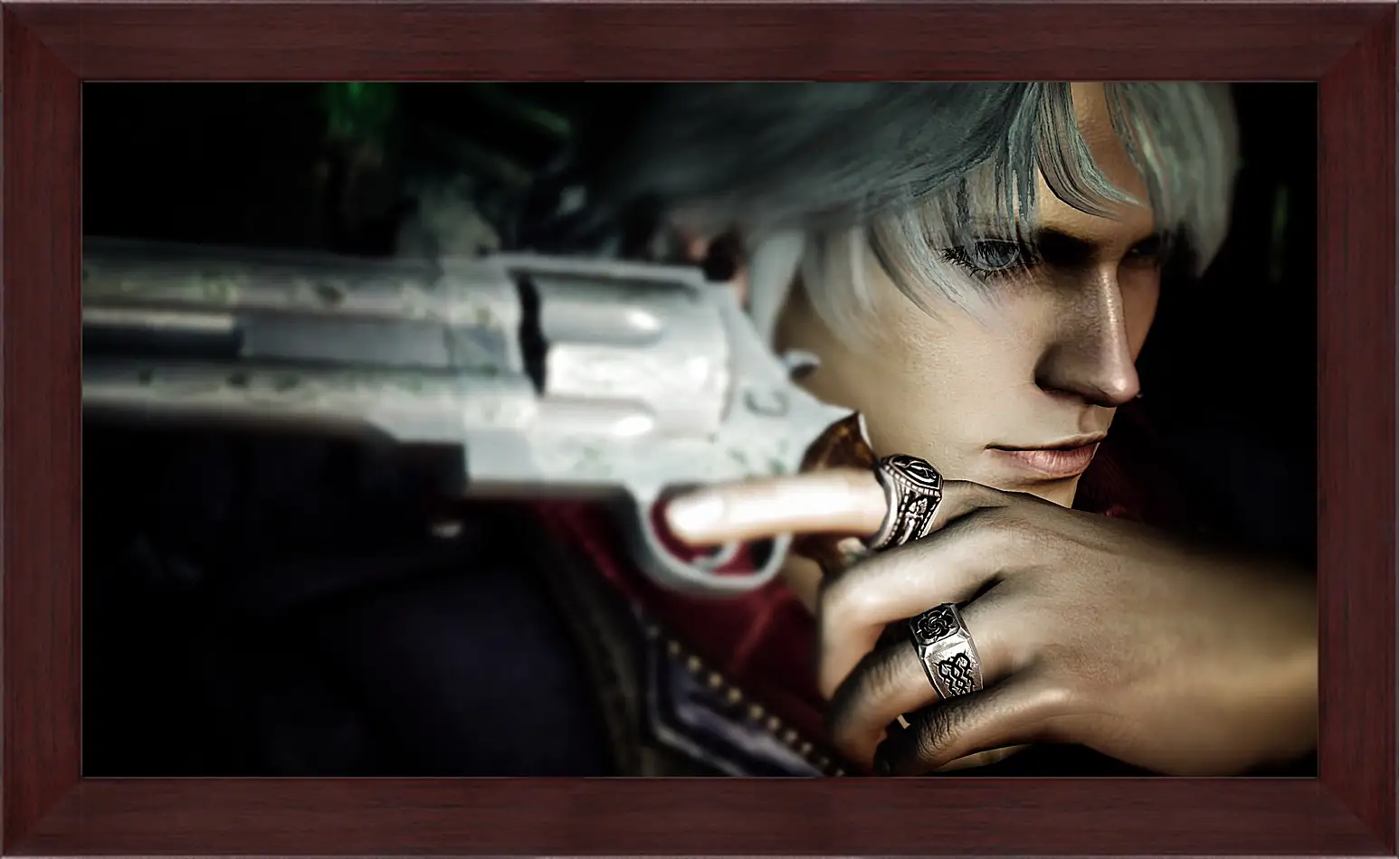 Картина в раме - devil may cry 4, nero, art
