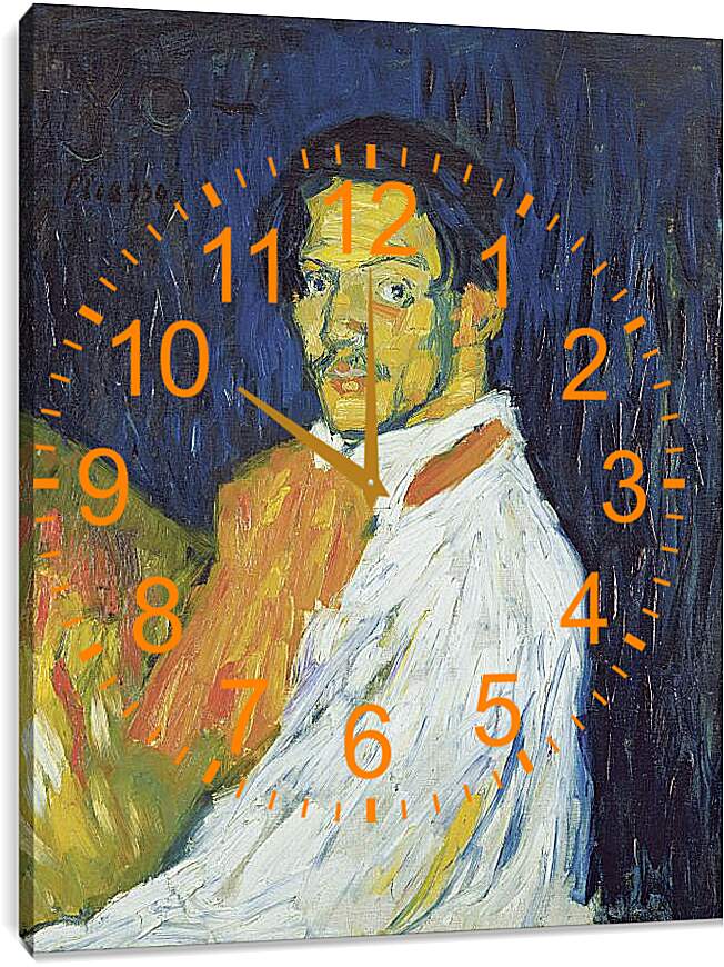 Часы картина - Я, Пикассо. Пабло Пикассо
