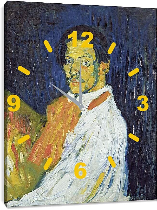Часы картина - Я, Пикассо. Пабло Пикассо
