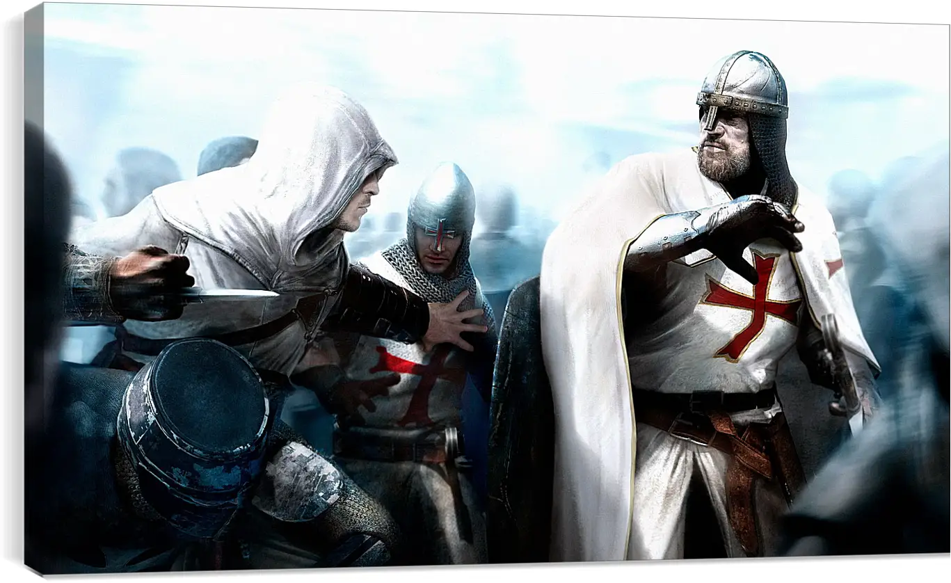 Постер и плакат - assassins creed, desmond miles, guard
