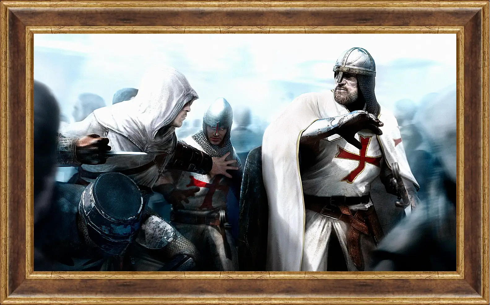 Картина в раме - assassins creed, desmond miles, guard
