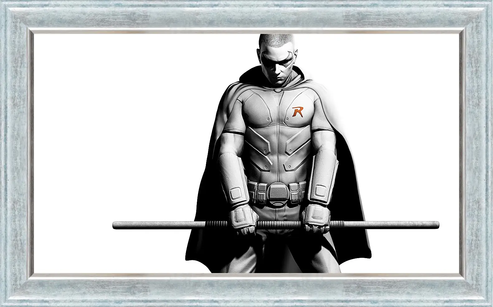 Картина в раме - batman arkham city, robin, character