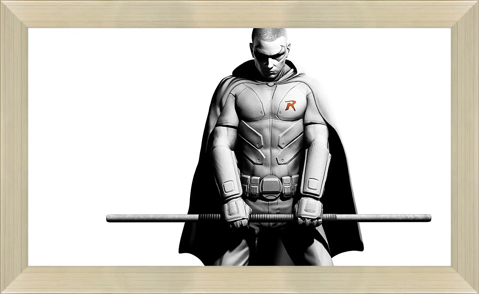 Картина в раме - batman arkham city, robin, character