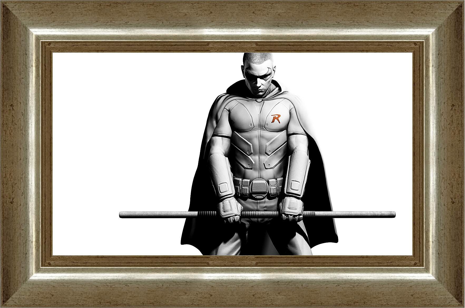 Картина в раме - batman arkham city, robin, character
