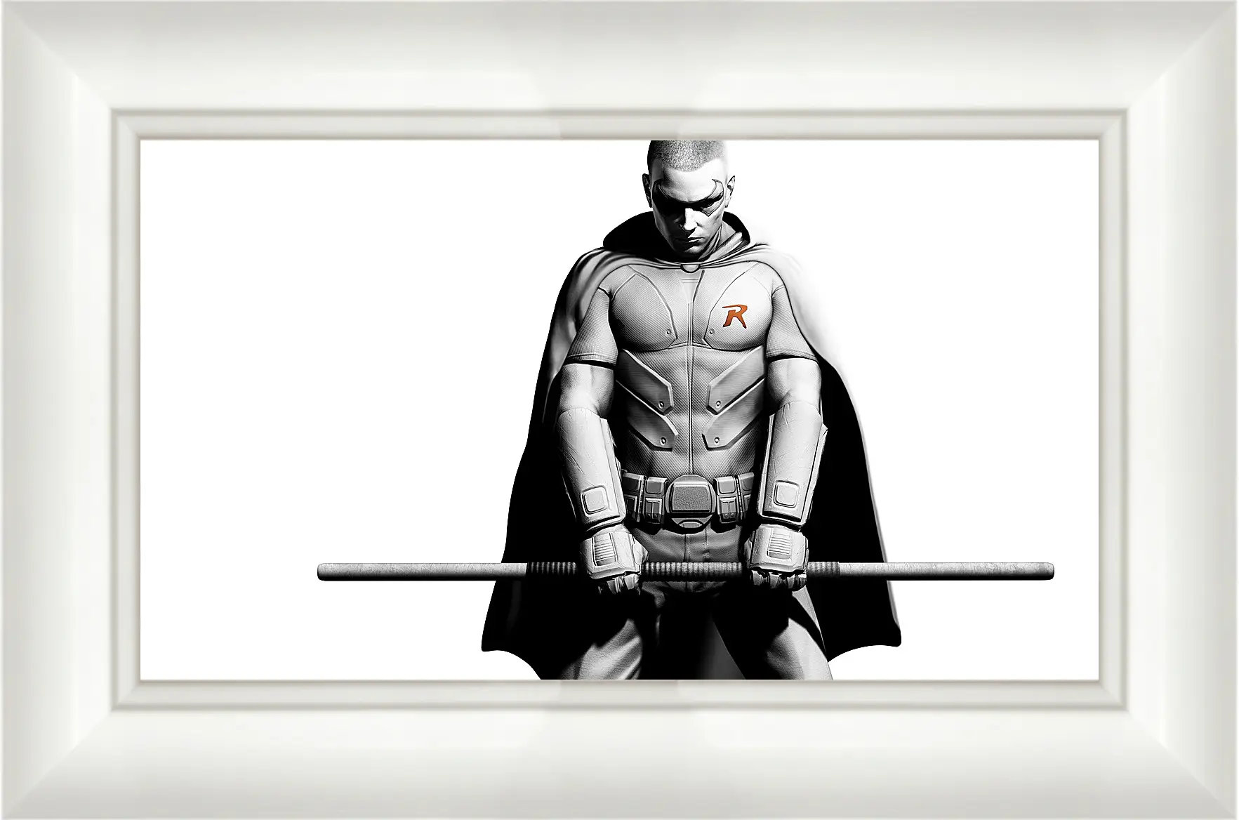 Картина в раме - batman arkham city, robin, character