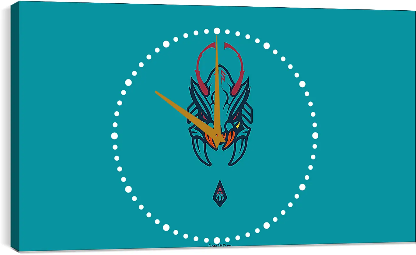 Часы картина - weaver, dota 2, art
