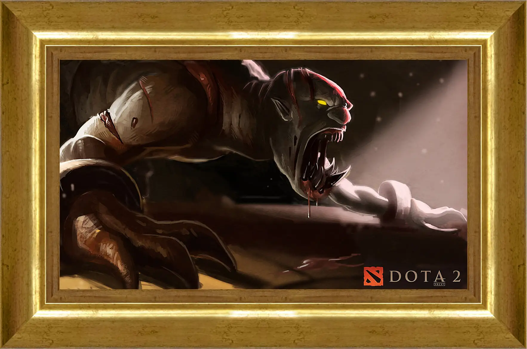 Картина в раме - lifestealer, dire, dota 2
