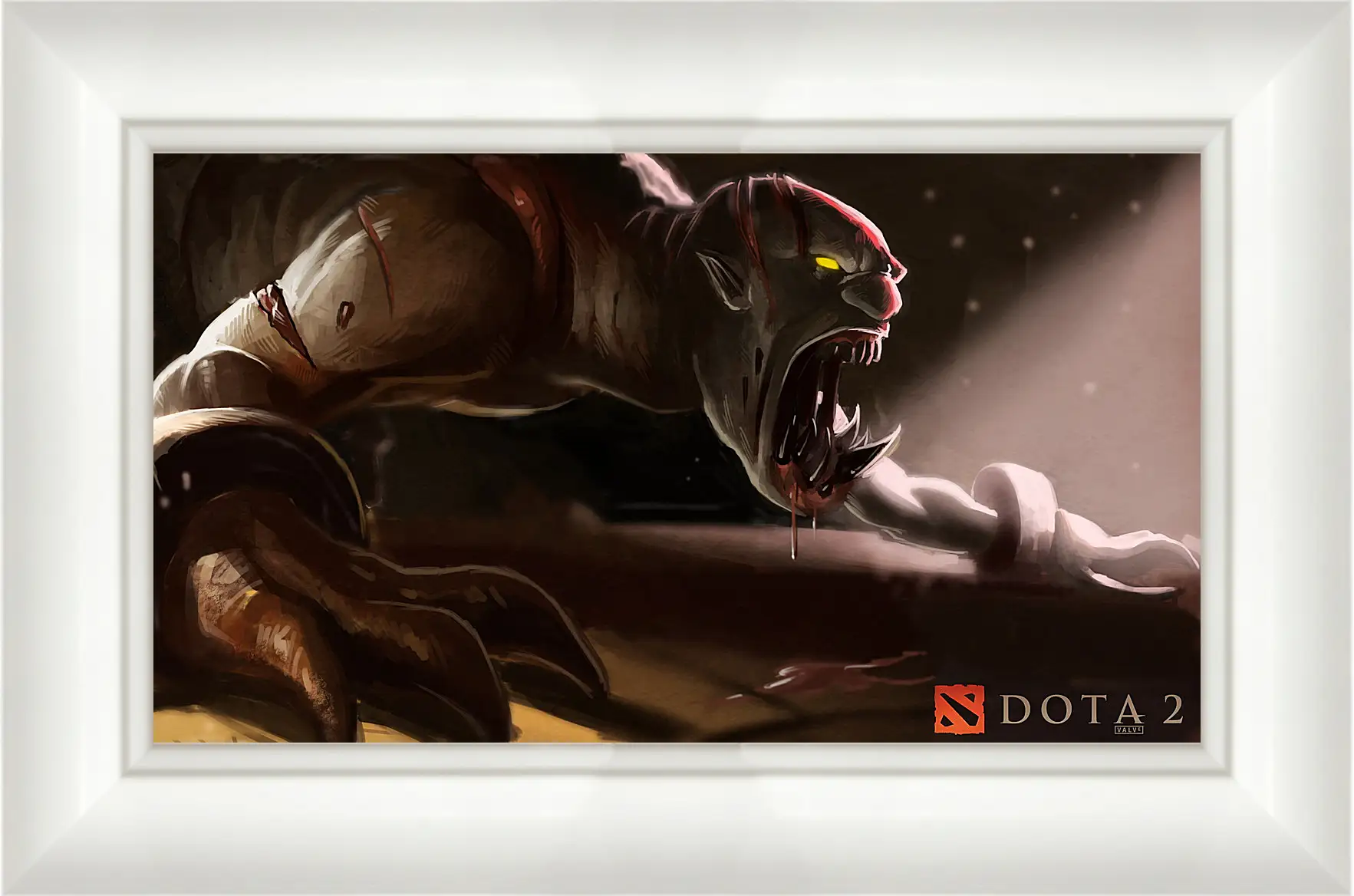 Картина в раме - lifestealer, dire, dota 2
