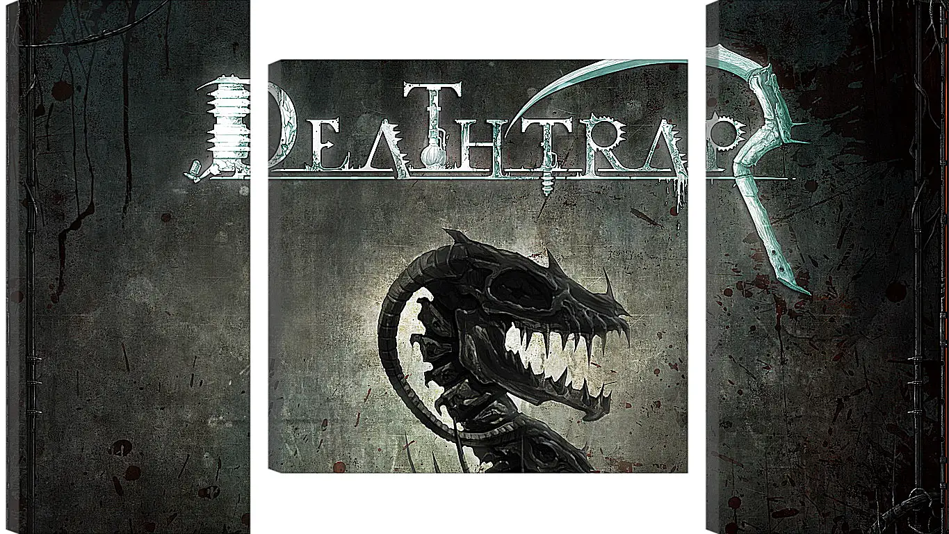 Модульная картина - deathtrap, td, skeleton
