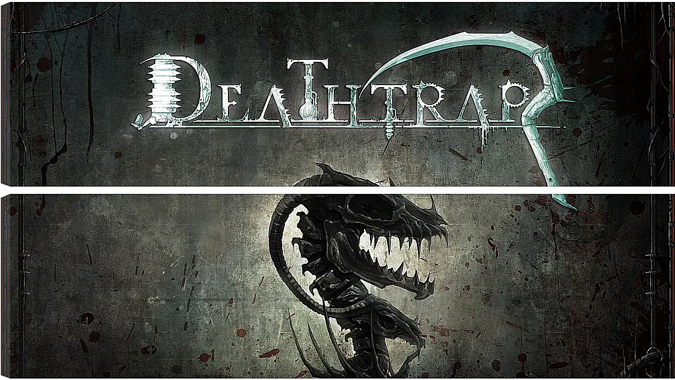 Модульная картина - deathtrap, td, skeleton
