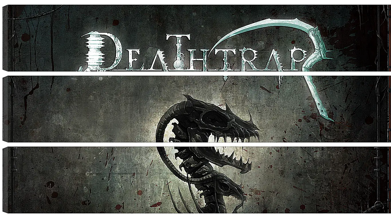 Модульная картина - deathtrap, td, skeleton
