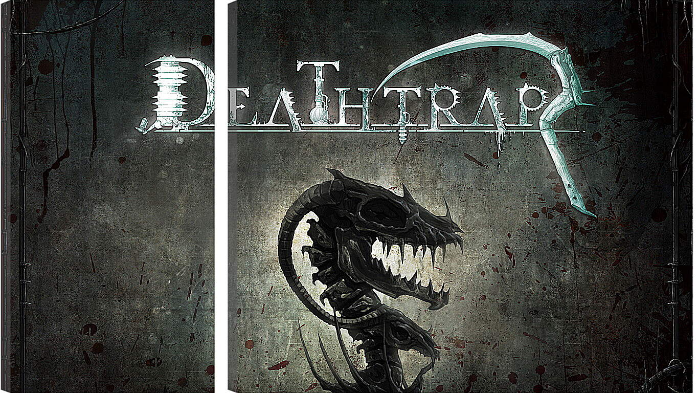 Модульная картина - deathtrap, td, skeleton

