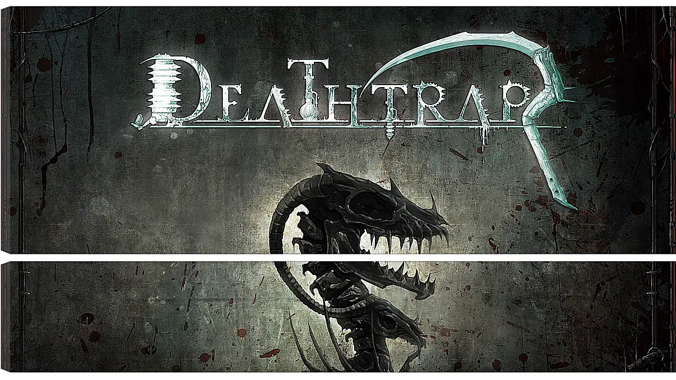 Модульная картина - deathtrap, td, skeleton
