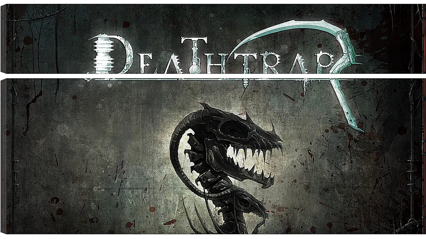 Модульная картина - deathtrap, td, skeleton
