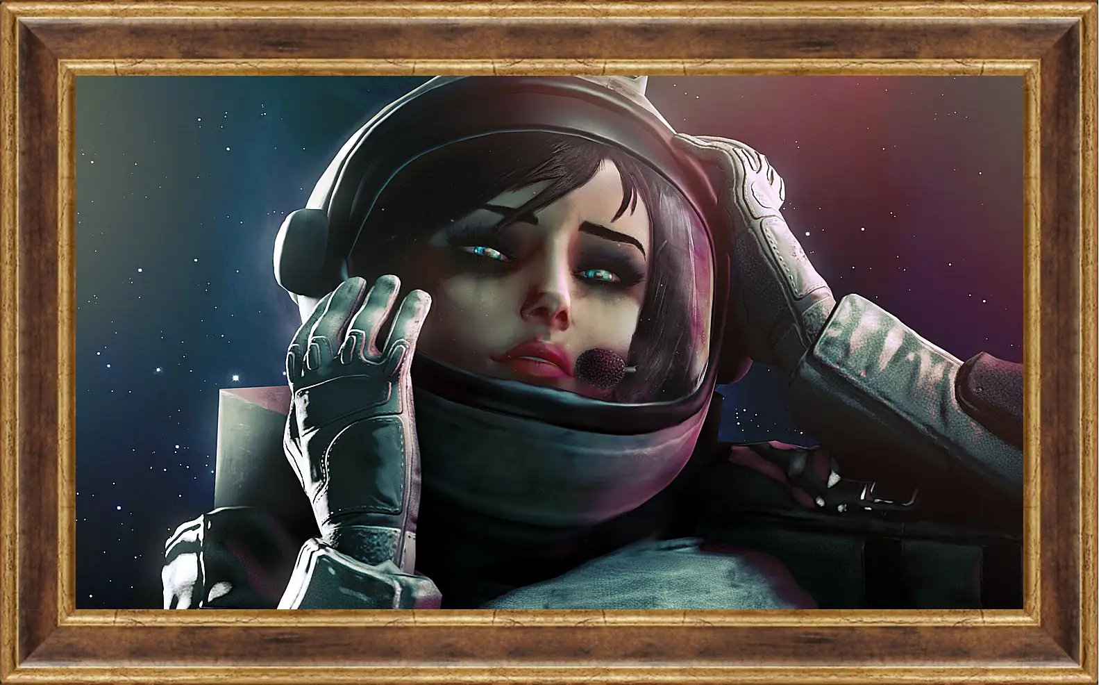 Картина в раме - bioshock infinite, elizabeth, art
