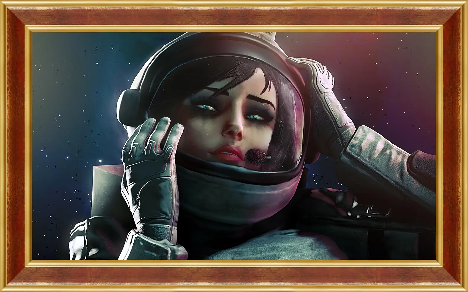 Картина в раме - bioshock infinite, elizabeth, art
