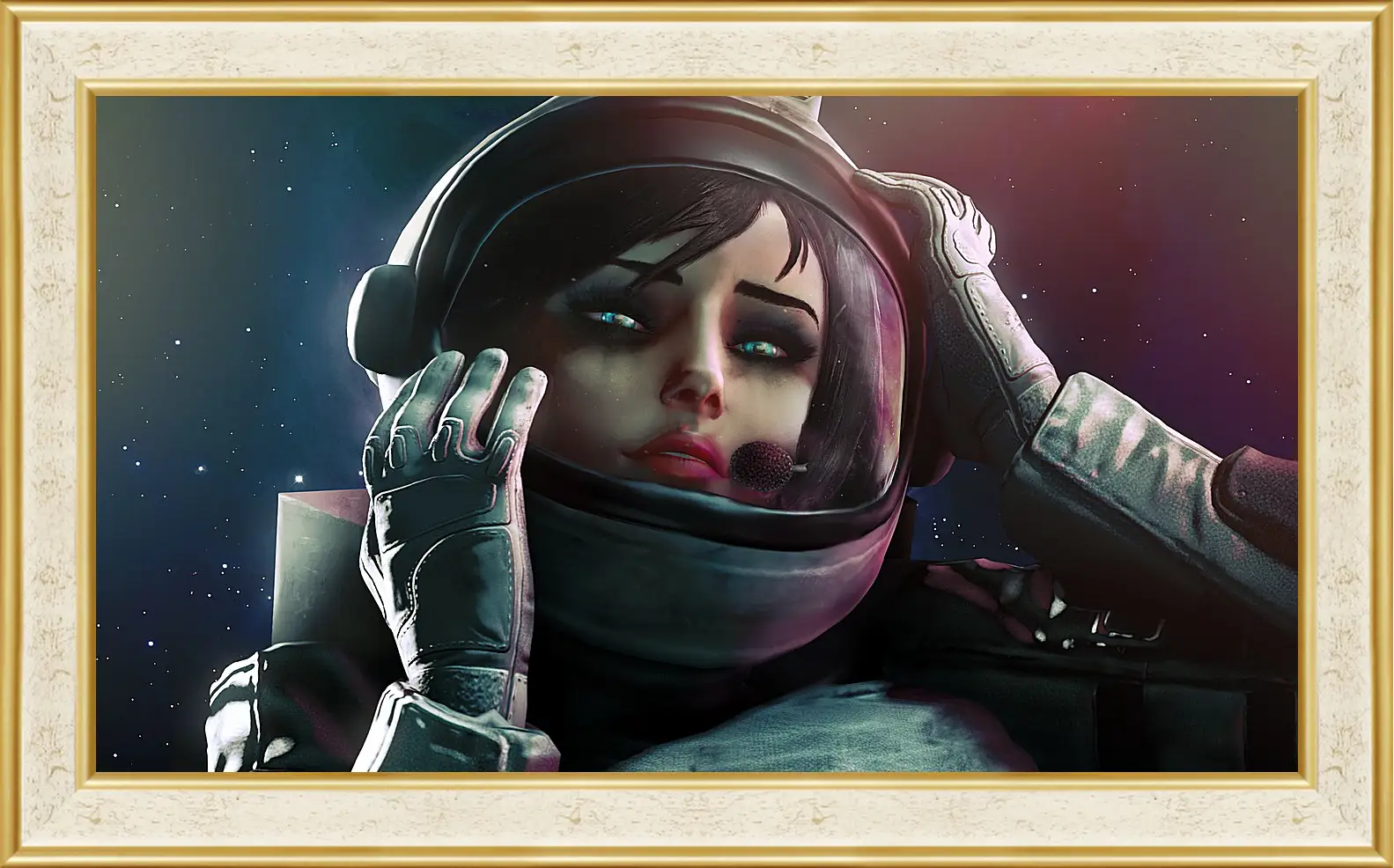 Картина в раме - bioshock infinite, elizabeth, art
