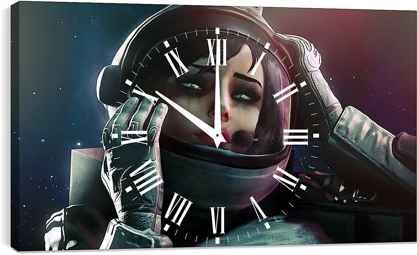 Часы картина - bioshock infinite, elizabeth, art
