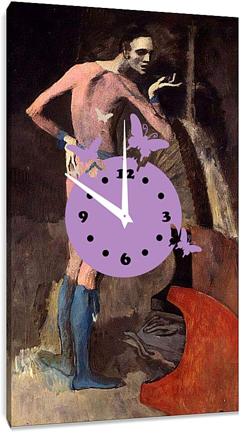 Часы картина - Актёр. Пабло Пикассо
