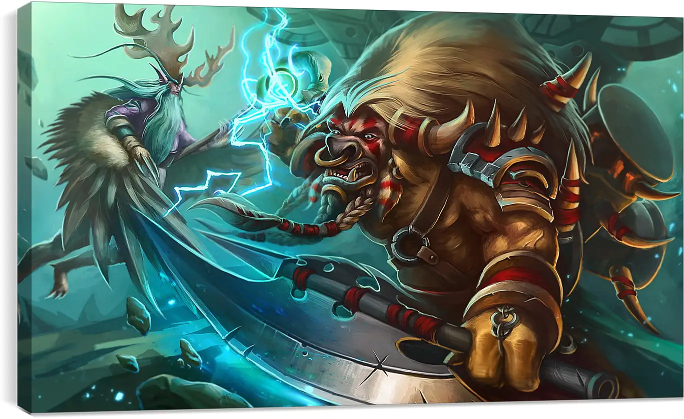 Постер и плакат - heroes of the storm, malfurion, archdruid
