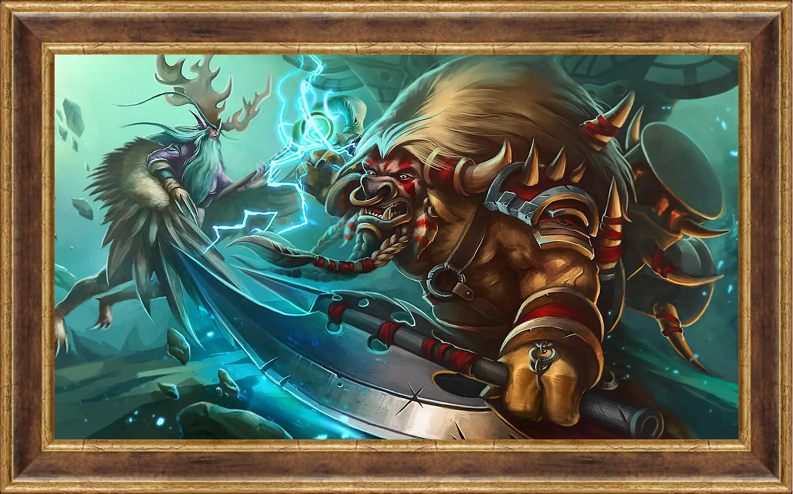 Картина в раме - heroes of the storm, malfurion, archdruid
