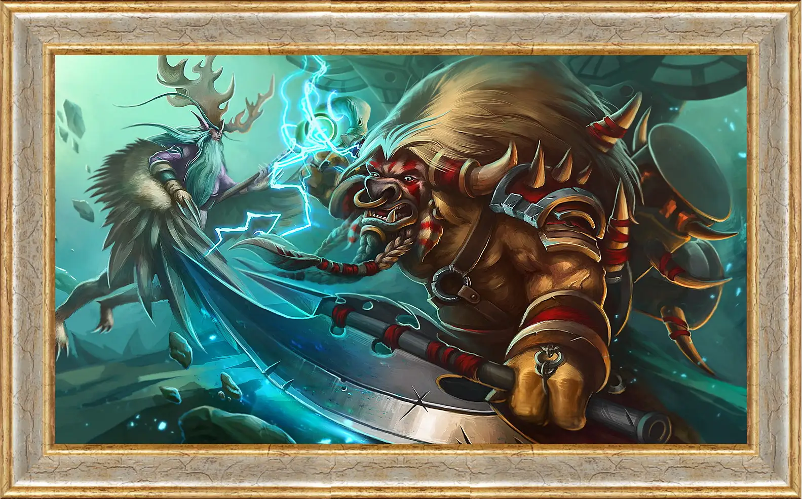 Картина в раме - heroes of the storm, malfurion, archdruid
