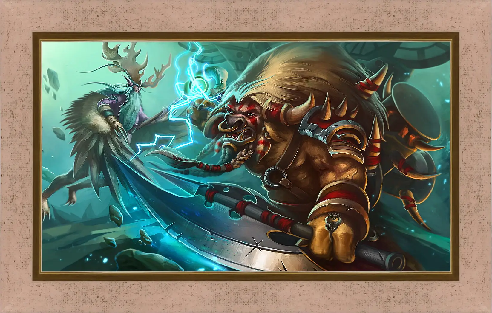 Картина в раме - heroes of the storm, malfurion, archdruid
