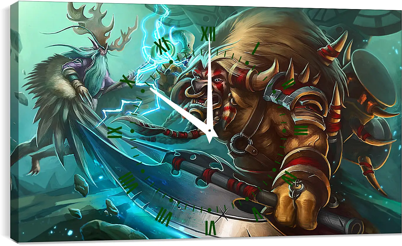 Часы картина - heroes of the storm, malfurion, archdruid
