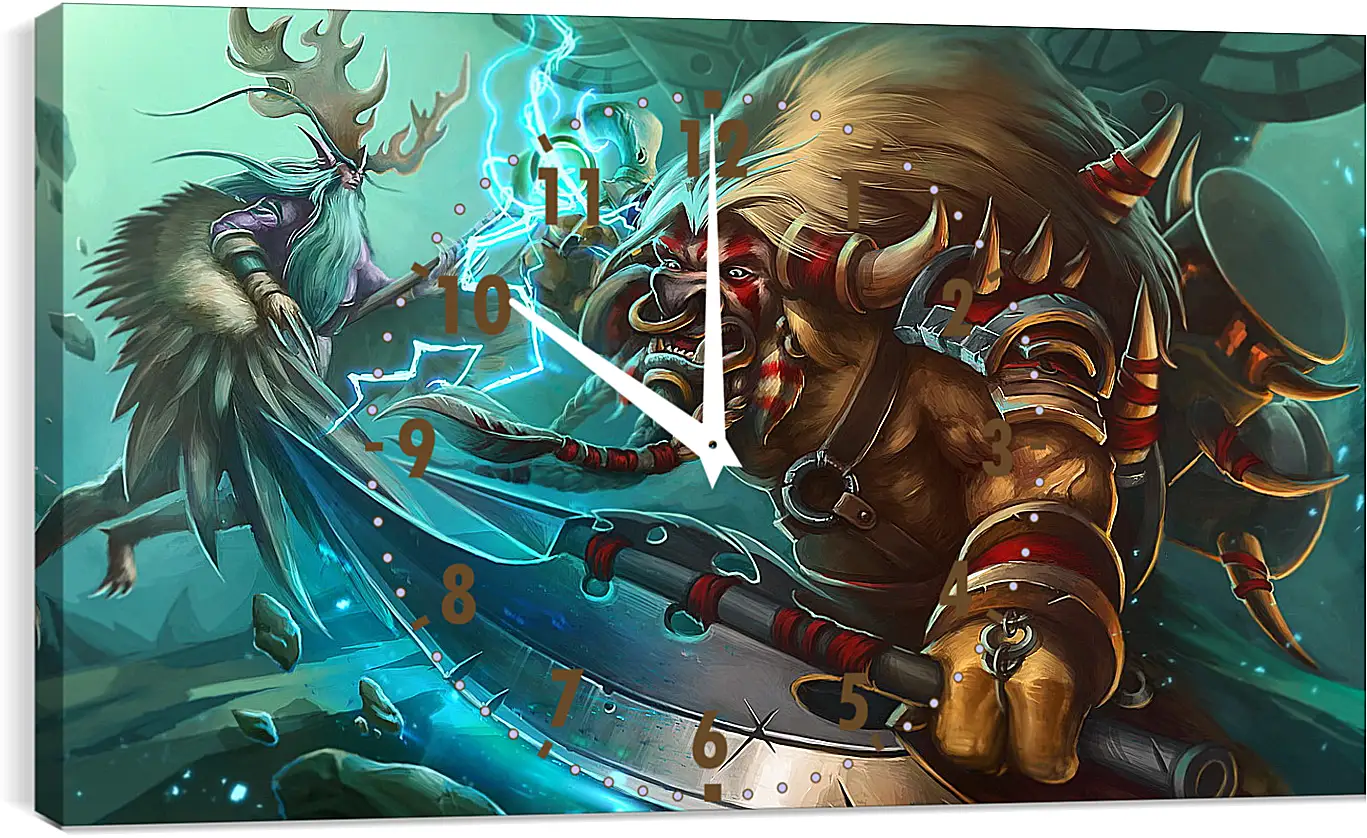 Часы картина - heroes of the storm, malfurion, archdruid
