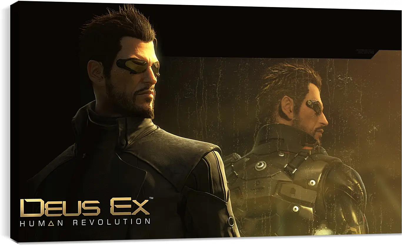 Постер и плакат - deus ex human revolution, adam jensen, character
