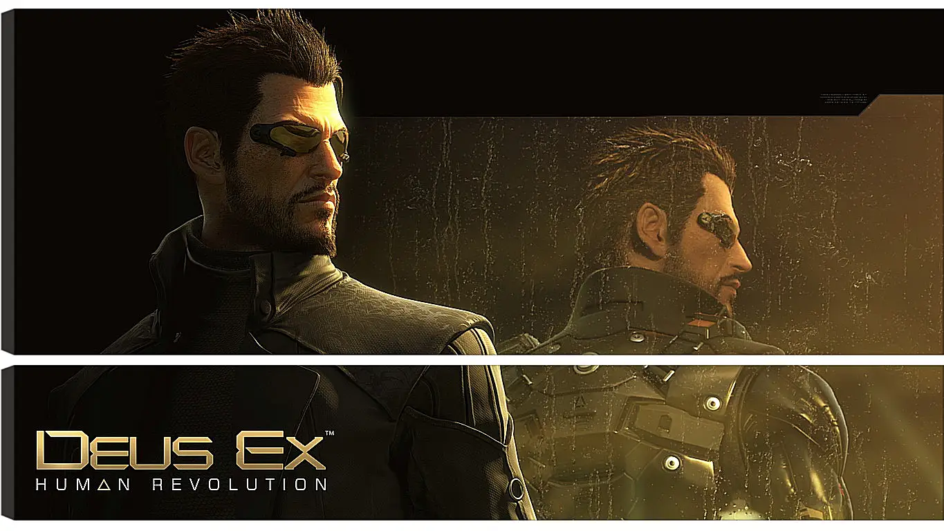 Модульная картина - deus ex human revolution, adam jensen, character
